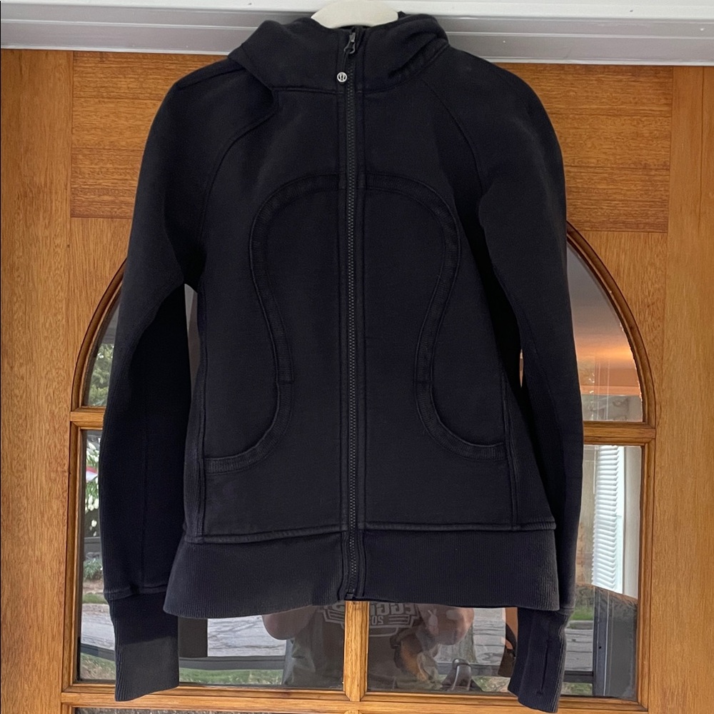 Women's Black Hoodie Jacket